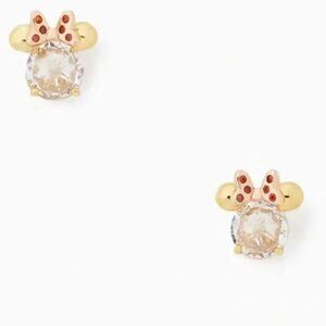 Kate Spade X Disney NWT Minnie Mouse Studs Earrings K9266